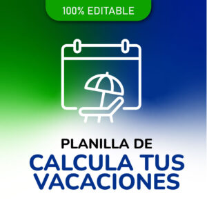 Planilla calcula tus vacaciones