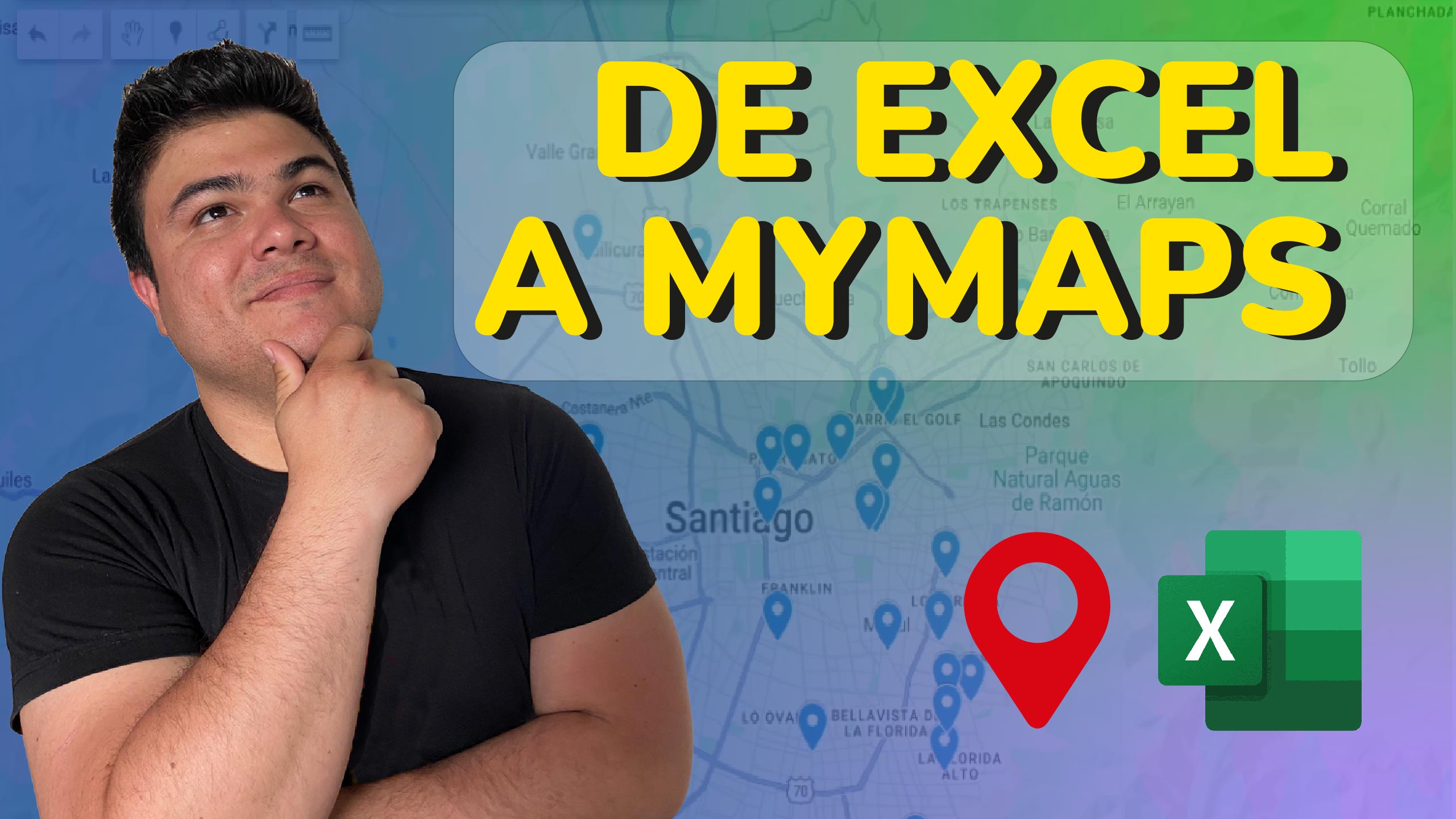 👉¿Cómo crear mapas en Google Maps utilizando una tabla de Excel?💪 ACTUALIZADO 2025